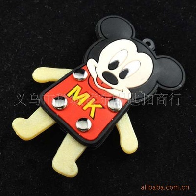 【批发供应米老鼠钥匙扣,可爱钥匙链,促销小礼品】价格,厂家,图片,义乌市稠城黄东刚匙扣商行-