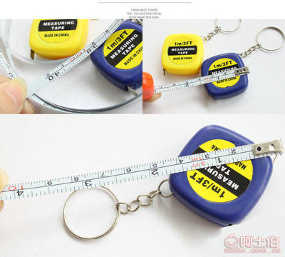 【易旭新款1米小卷尺软尺便携迷你钥匙扣测量卷尺小礼品挂件便携卷尺020】义乌市侣吟电子商务商行 - 产品库